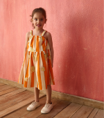 Aurora Mini Dress Orange (1,5-6Y) - Image 3