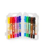Set of 12 Twist-Up Wax Crayons- Teddy Friends - Image 3