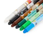 Set of 12 Twist-Up Wax Crayons- Teddy Friends - Image 4