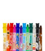 Set of 12 Twist-Up Wax Crayons- Teddy Friends - Image 5