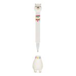Llama Ballpoint Pen With Base - Stand-Ink Ovation