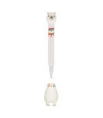 Llama Ballpoint Pen With Base - Stand-Ink Ovation