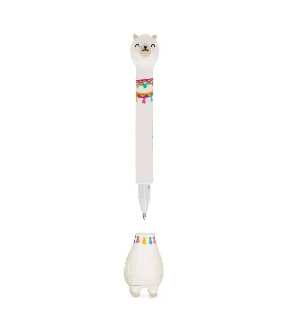 316 Llama Ballpoint Pen With Base - Stand-Ink Ovation - Image 1