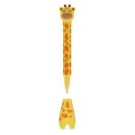 Giraffe Ballpoint Pen with Base - Stand-Ink Ovation