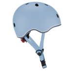 Globber Helmet Junior Go Up Lights 45-51cm  Deep Pastel Blue