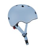 Globber Helmet Junior Go Up Lights 45-51cm  Deep Pastel Blue