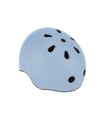 Globber Helmet Junior Go Up Lights 45-51cm  Deep Pastel Blue - Image 4