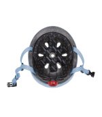 Globber Helmet Junior Go Up Lights 45-51cm  Deep Pastel Blue - Image 5