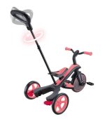 Globber Trike Explorer 4 In 1 Coral Pink - Image 3