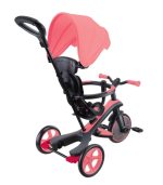 Globber Trike Explorer 4 In 1 Coral Pink - Image 2