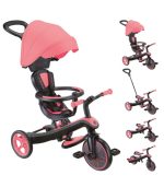Globber Trike Explorer 4 In 1 Coral Pink - Image 6