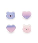 Set of 4 Teddy Mini Hair Clips - Clip Me Up! - Image 5