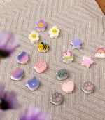 Set of 4 Teddy Mini Hair Clips - Clip Me Up! - Image 7