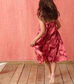 Aurora Mini Dress Pink / Red (1,5-6Y) - Image 4