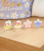 Set of 4 Unicorn Mini Hair Clips - Clip Me Up! - Image 5