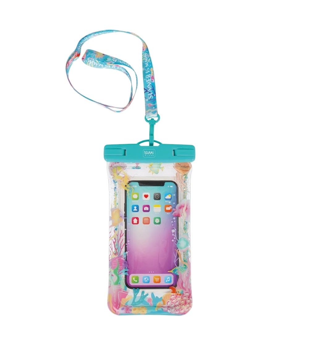 58 Summer is Magic Floating Waterproof Smartphone Pouch - Image 1