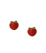 Anastasia Kessaris for The Wonder Room Peach Emoji Earrings