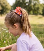 Sunset Bloom Scrunchie - Image 2