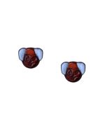 Anastasia Kessaris for The Wonder Room Dog Emoji Earrings