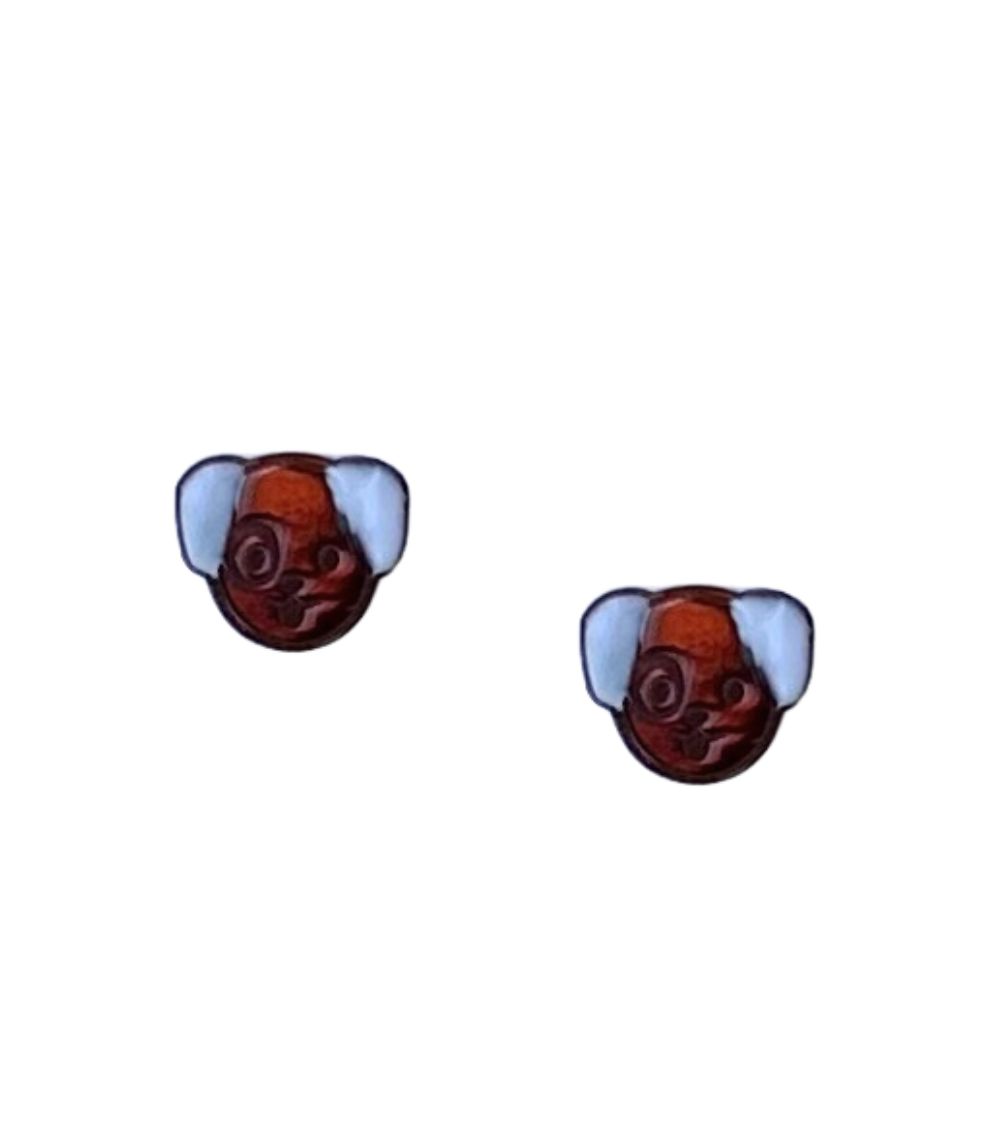 8 Anastasia Kessaris for The Wonder Room Dog Emoji Earrings - Image 1