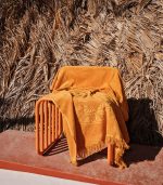 Sunflower - Monochrome Beach Towel - Image 2