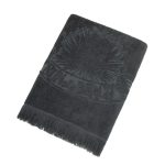 Graphite - Mini Monochrome Beach Towel