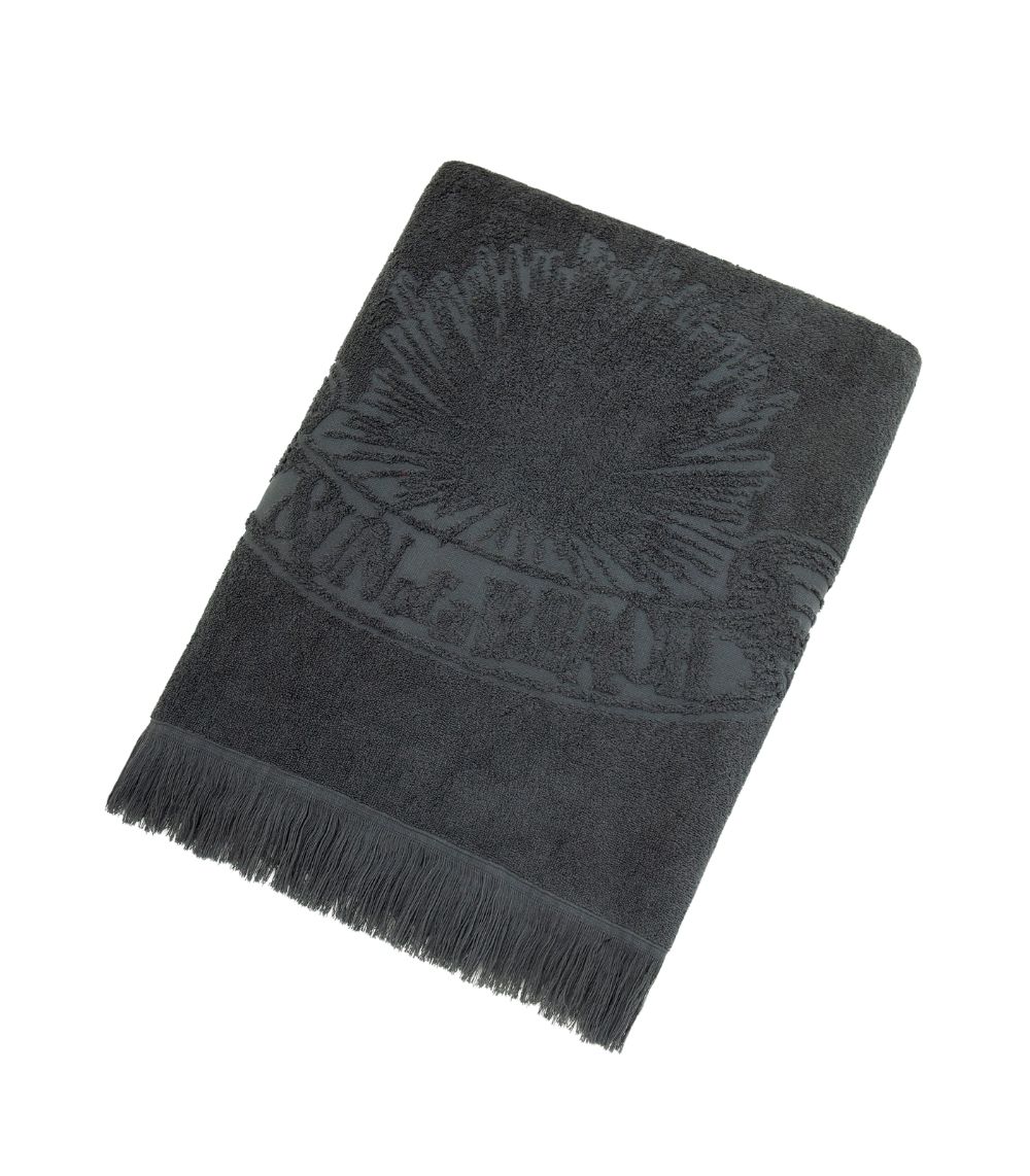 SUN OF A BEACH SS 2025 (2) Graphite - Mini Monochrome Beach Towel - Image 1