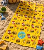 Beach Towel - Burger - Image 2