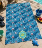 Beach Towel - Shark - Image 2