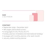 16-Month Medium Daily Diary for 2026/2027 - Eclectic Blue - Image 9