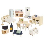 Le Toy Van Complete Dolls House Furniture Set