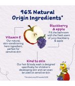 Hair & Body Wash 250ml, Blackberry & Apple - Image 6