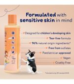 Hair & Body Wash 250ml, Peach & Apricot - Image 4