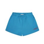 Greatness Cotton Shorts – Azure Blue/Red