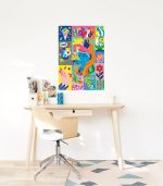 Creative Poster + 270 Stickers Be Happy - Image 2