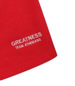 Greatness Cotton Shorts – Red / White - Image 3