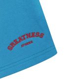 Greatness Cotton Shorts – Azure Blue/Red - Image 5
