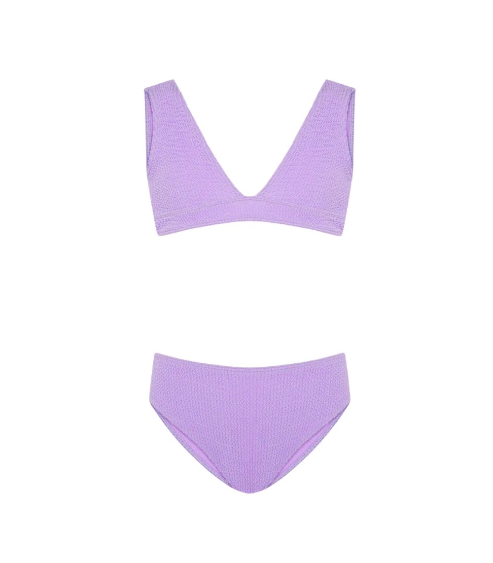 17 Kids Aqua Bikini 6-10 Years, Fig - Image 1