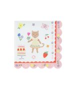 Meri Meri Kitten Club Large Napkins (x 16)