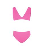 Kids Aqua Bikini 6-10 Years, Pink Bubblegum