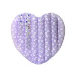 Pool Float, Lila Heart/Leopard - 150 cm