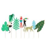 Meri Meri Jungle Jamboree Cake Toppers (x 8) - Image 5