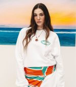 Greatness Lightweight Reglan Crewneck – White / Green - Image 2
