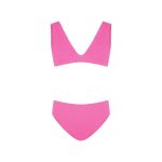 Kids Aqua Bikini 2-5 Years, Pink Bubblegum