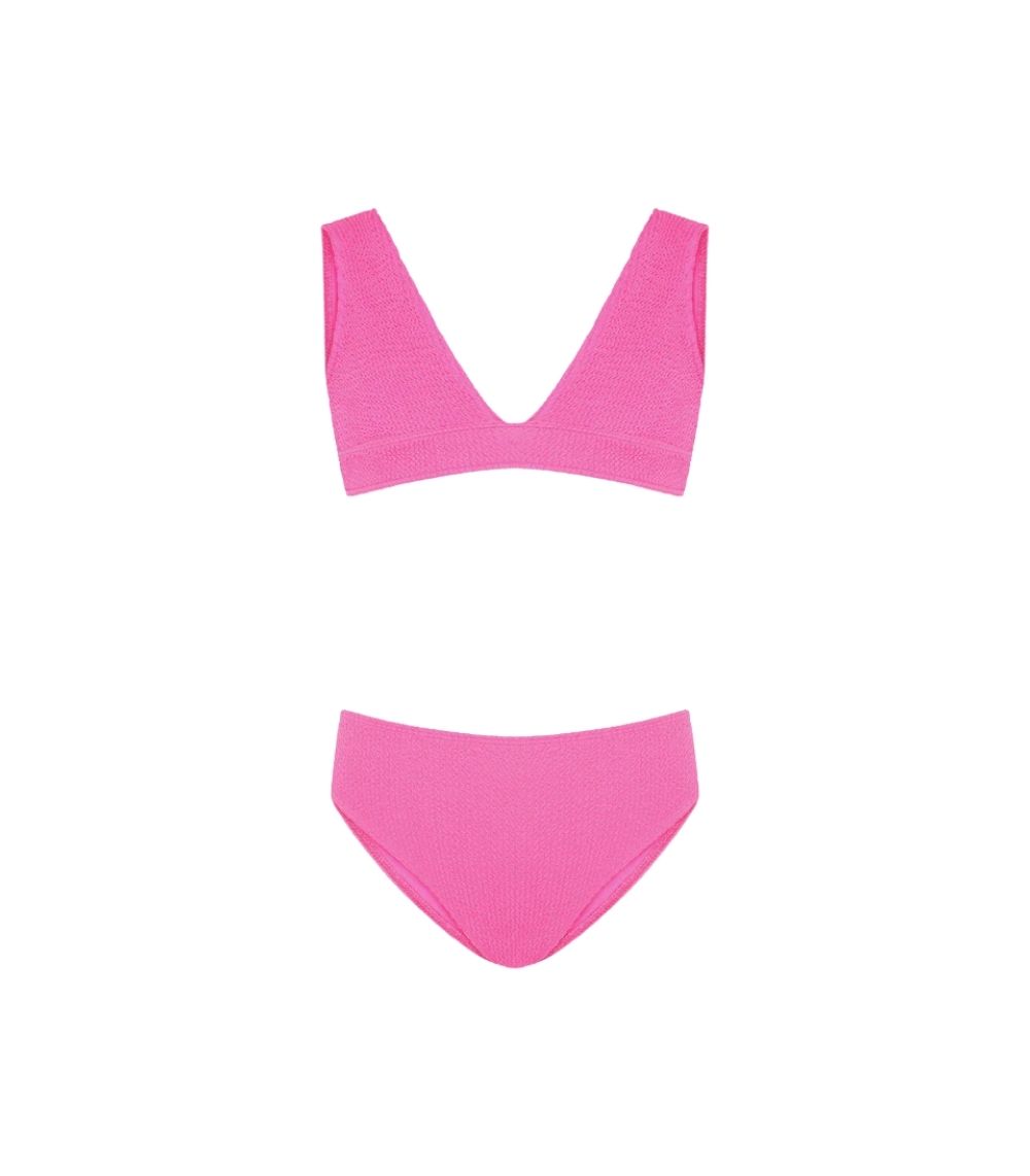 27 Kids Aqua Bikini 2-5 Years, Pink Bubblegum - Image 1