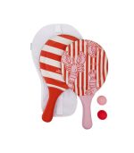 Beach Tennis Set, Pink/Lobster Bay