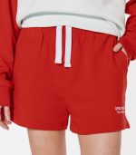 Greatness Cotton Shorts – Red / White - Image 2