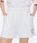 Greatness Cotton Shorts – White / Green - Image 4