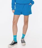 Greatness Cotton Shorts – Azure Blue/Red - Image 4