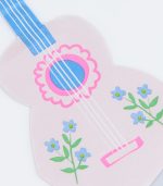 Meri Meri Pink Guitar Shaped Napkins (x 16) - Image 3